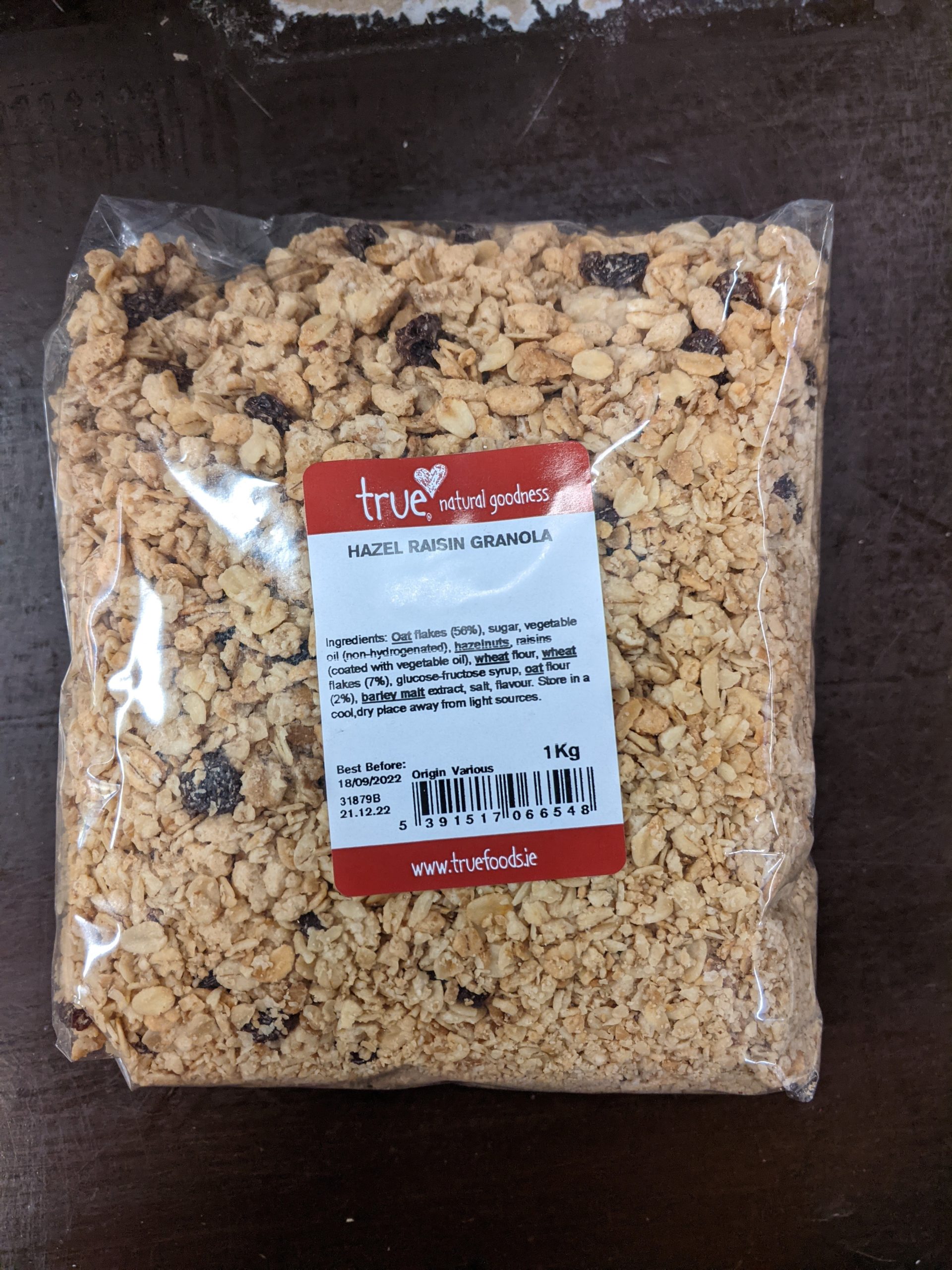 Hazel Raisin Granola Quay Coop