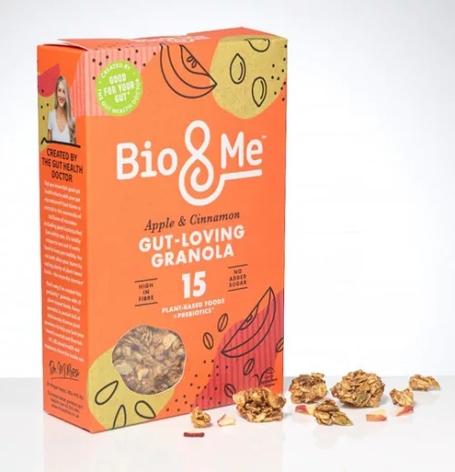 bio & me apple cinnamon granola