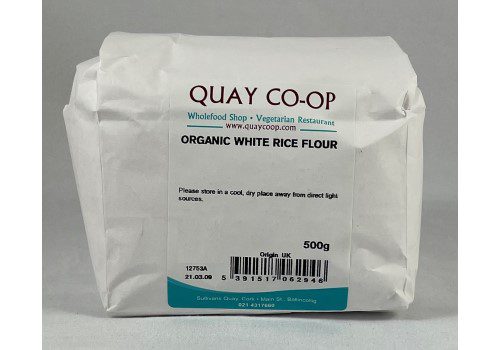 Prepack Organic White Rice Flour (500g)